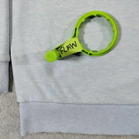 TravisMathew Cloud Quarter Zip 2.0 Mens XL Heather Blue 1/4 Zip Pullover - Picture 7 of 10